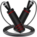 Gritin Springseil, 3 Meter Verstellbare Speed Rope mit Rutschfest & Ergonomisch...