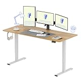 FLEXISPOT Elektrischer Höhenverstellbarer Schreibtisch 180 x 80 cm,...