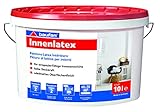 Baufan Innenlatex 10 Liter | Wandfarbe mit hoher Deckkraft I Latexfarbe frei von...