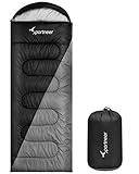Schlafsack Outdoor, Sportneer Sleeping Bag Deckenschlafsack Tragbar Ultraleicht...