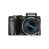 Samsung WB110 Digitalkamera (20,2 Megapixel, 26-Fach Opt. Zoom, 7,6 cm (3 Zoll)...