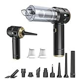 Higoom Schnurloser Handstaubsauger,Wiederaufladbarer,Tragbarer,Leichter...