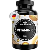 Vitamin C – 180 Tabletten – hochdosiert mit 1.000mg pro Tablette – Vitamin...