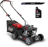 Scheppach Benzin Rasenmäher MP132-40 mit 40cm Schnittbreite | Leistung 3,3PS /...