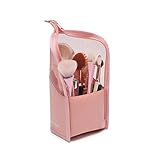Make-Up Pinsel Tasche Reise Make-Up Pinselhalter Multifunktional Kosmetik Pinsel...