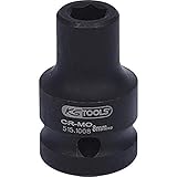 KS Tools 515.1009 1/2' Sechskant-Kraft-Stecknuss, kurz, 9mm