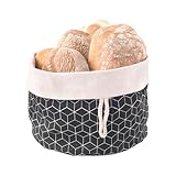 METALTEX 239250000 Faltbarer Brotkorb mit Knopf-Verschluss,...