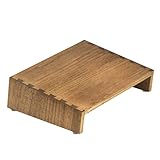 KIRIGEN Holz Höhe verstellbar unter Tisch Fußhocker Portable Ergonomische...
