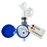 ZÄHLER plattform Wasserzähler Garten geeicht 2025 Wasseruhr MADE IN GERMANY...