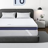 BedStory Topper 180x200cm, 10cm Höhe H3&H4 Gel Memory Foam Topper, Öko-TEX®...