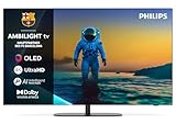 Philips Ambilight 65OLED810 4K OLED Smart TV - 65 Zoll Display mit P5 AI Perfect...