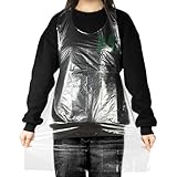 MAQIHAN 50 STK Plastik Einwegschürzen Erwachsene - 3ft/95cm Wasserdicht Dick...