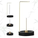 2-in-1 Räucherstäbchen Halter,Handgefertigte Holz Basis Räucherstäbchen,9...