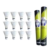 Rayline Sport Serie Federball Badminton Federbälle Naturfederbälle 12 x...