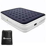 Juskys Luftmatratze Sapri L - 2 Personen Luftbett selbstaufblasend - aufblasbare...