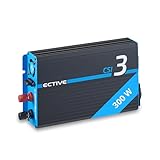 ECTIVE - Wechselrichter 12V auf 230V CSI 3-300W Reine Sinuswelle -...