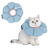 Halskrause Katze, Einstellbarer Halskrause Halsband, Weich Blumen Katze...