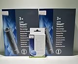 Filterpatronen Set passend zu Jura Claris Smart+ 2 Packungen mit je 3 Patronen,...