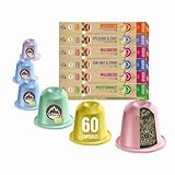 Tee-Genießer Set BIO - 60 Teekapseln - Nespresso kompatibel - La Natura...
