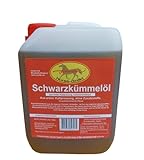 Horse-Direkt Premium 2,5 L Schwarzkümmelöl Kanister für Pferde und Hunde...
