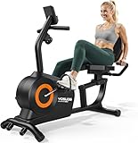 YOSUDA Liegeergometer für Zuhause – 16 Widerstufen, Magnetbremse, Leise...