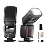 PHOTOOLEX Blitz Flash Speedlite für Canon Nikon Sony Panasonic Olympus Pentax...