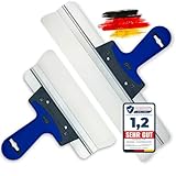 BACHSAM® Profi-Werkzeug-Set Made in Germany: Flächenspachtel 400mm & 250mm,...