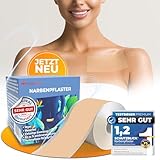 Schutzblick® Premium Narbenpflaster - Silikonpflaster für Narben 4x300cm -...