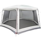 vidaXL Poolzelt mit abnehmbarem Überzelt Netzwänden Grau 670x590cm, Pooldach,...