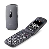 Panasonic KX-TU446EXG Seniorenhandy ohne Vertrag (SOS-Notruftaste, Stoßfest,...