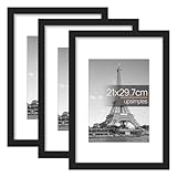 upsimples 3 Pack Bilderrahmen A4, Bilderrahmen Kinderzeichnungen A4，Picture...