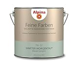 Alpina Feine Farben – No. 12 Sanfter Morgentau® – edelmatte Innenfarbe -...
