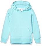 Amazon Essentials Mädchen Sweatshirtpullover mit Kapuze, Aquablau, 11-12 Jahre