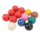 MechKit Snooker Balls Set 52,5 mm 13 Stück, Professionelles Harz Snooker Kugeln...