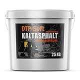 DTP-SOFT Kaltasphalt 25kg im Eimer 0-5mm Reparaturasphalt Asphalt Kaltmischgut...