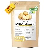 EWL Naturprodukte Kartoffelfasern 1250g XXL Vorteilspack Kartoffelfaser aus...