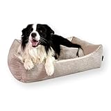 4L Textil Molly Kuscheliges Hundebett Bezug abnehmbar und waschbar Hundekorb...