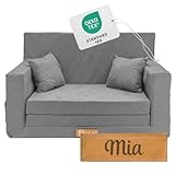 Flumi Personalisierte Kindercouch Kinder Sessel Sofa Schlafsofa jugendzimmer mit...