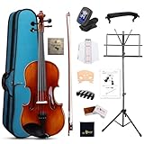 Aileen 4/4 Geige Erwachsene Anfänger, Violine Set für Kinder ab 12+ Jahre,...