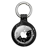 PESTON Hülle für Apple AirTag Schlüsselanhänger - IP67 wasserdichte Hülle...