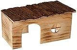 Trixie 61974 Natural Living Haus Grete, geflammt, 35 × 18 × 20 cm