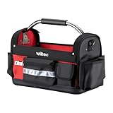 Wiltec faltbare Werkzeugtasche 40 x 20 x 28 cm bis 30 kg, Werkzeug Tasche 29...