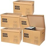 5x Archivkarton Aktenkarton Aktenordner mit Klappdeckel und Boden - für je 5...