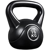 Yaheetech Kettlebel 16kg für Krafttraining Fitness Gymnastik, Kugelhantel...