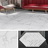 Livelynine 16 Fliesen PVC Bodenbelag Selbstklebend Badezimmer Vinylboden...