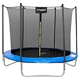 Trampolin Outdoor, Ø 244/ Trampolin mit Sicherheitszaun und Gepolsterte Ø...