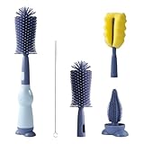AiQInu Baby Flaschenbürste Set, Silikon Babyflaschenbürste 4 in 1,...