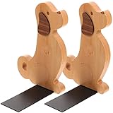 Zerodeko 2st Buchstütze Aus Holz Tierische Buchstützen Dekorativer...