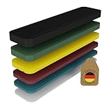 FUX 100 Stück Abstandshalter SET 100mm x 24mm x 1mm-6mm | Made in Germany |...