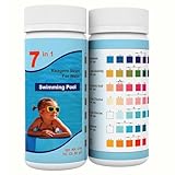 Joyzakzak 7-in-1 Pool Teststreifen für pH und Chlor& Cyanursäure –Präzise...